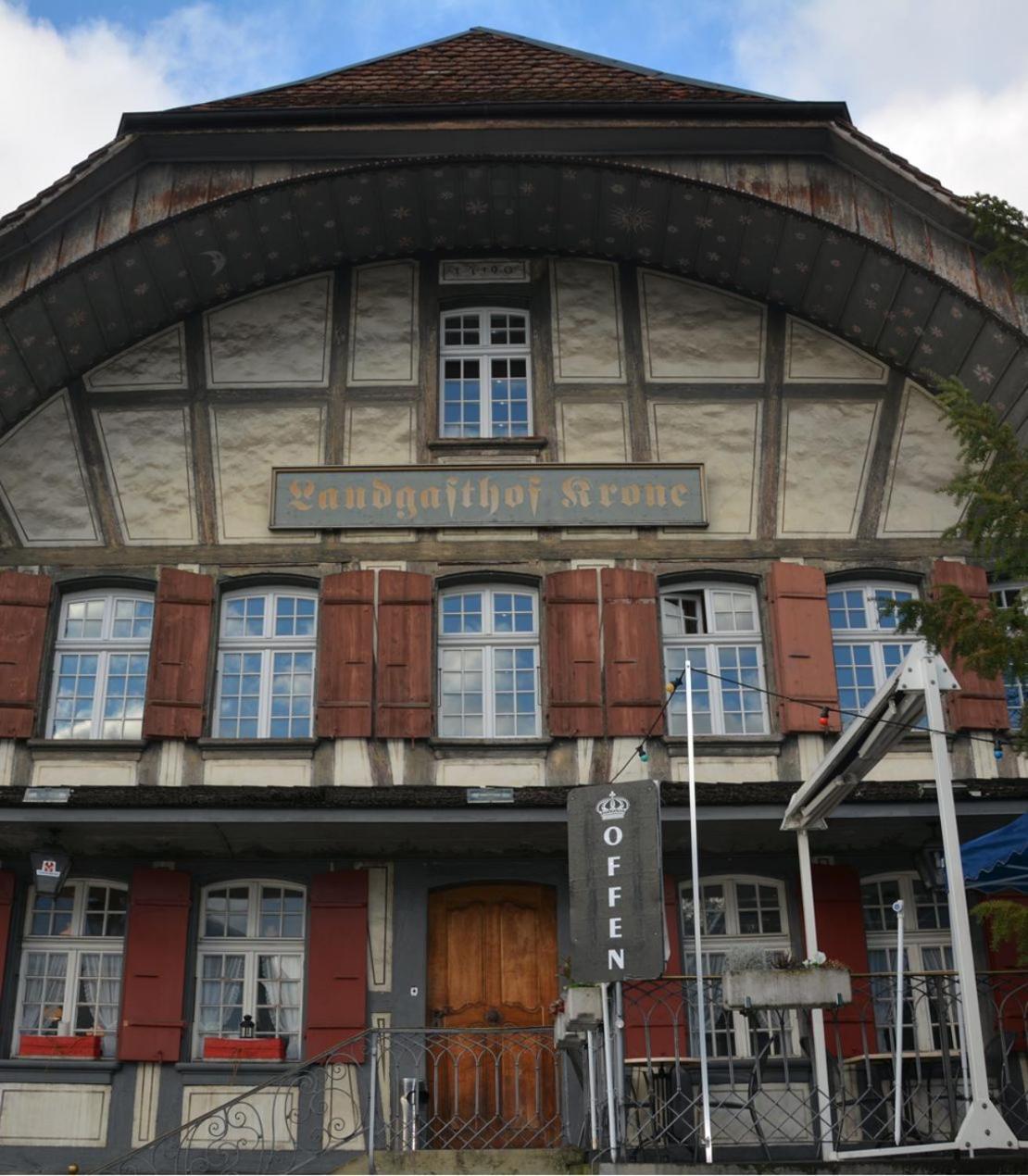 Hotel Krone Uetendorf Buitenkant foto